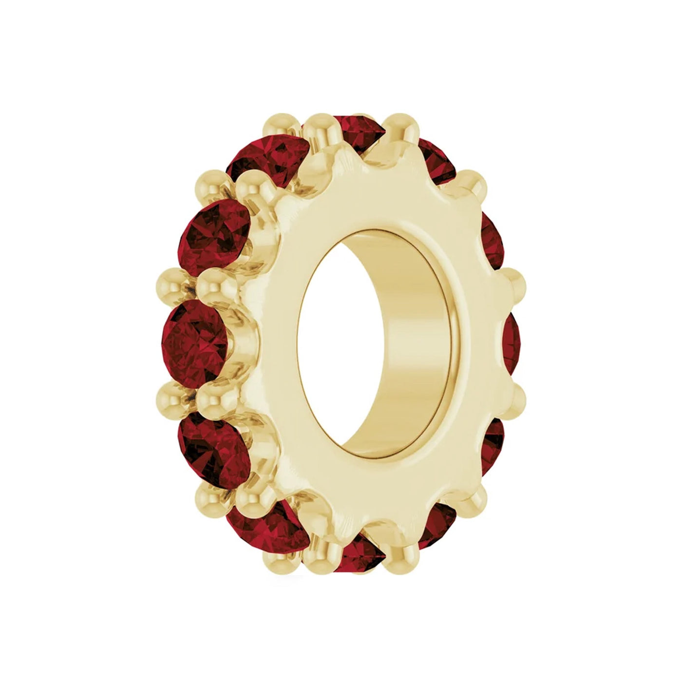 14K Birthstone Wheels