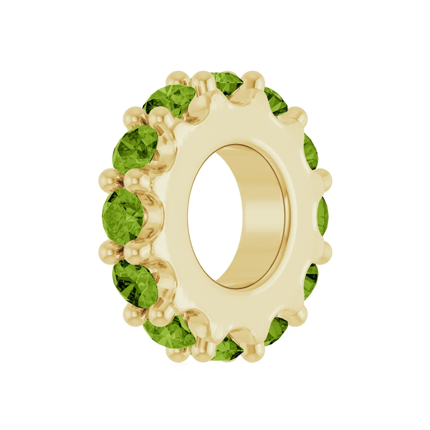14K Birthstone Wheels