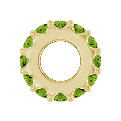 14K Birthstone Wheels