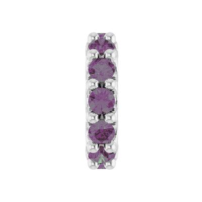 Sterling Silver Birthstone Wheel
