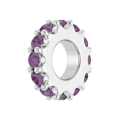 Sterling Silver Birthstone Wheel