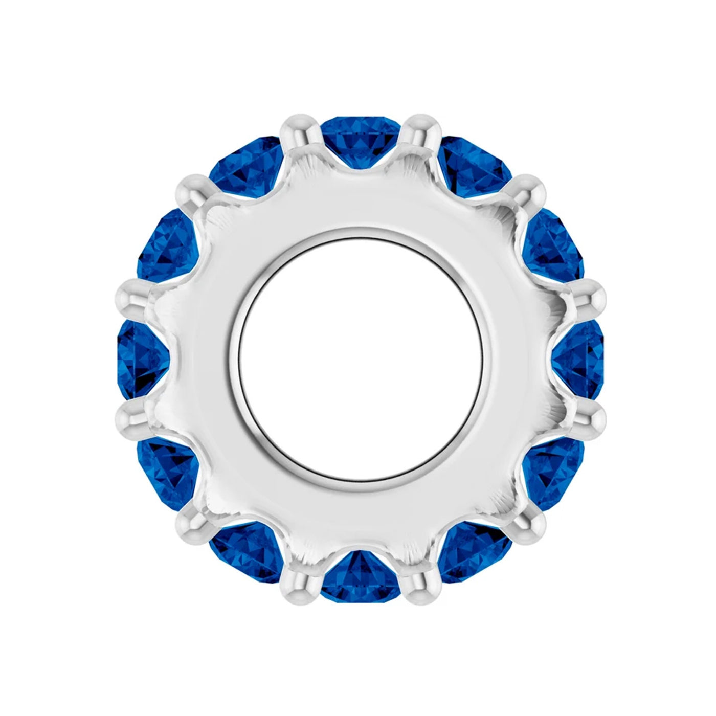 Sterling Silver Birthstone Wheel