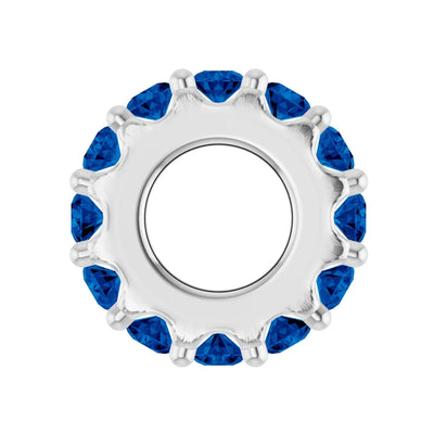 Sterling Silver Birthstone Wheel