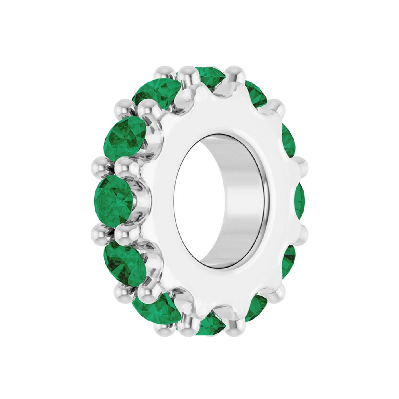 Sterling Silver Birthstone Wheel