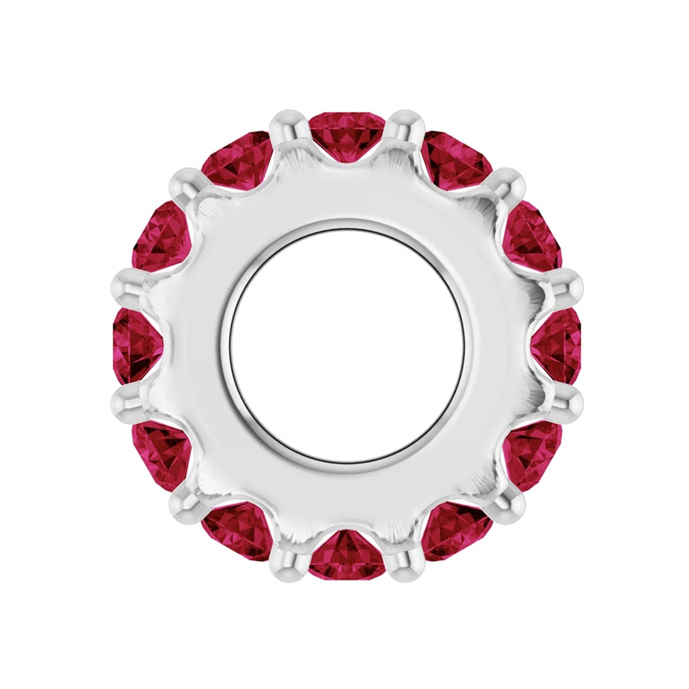 Sterling Silver Birthstone Wheel