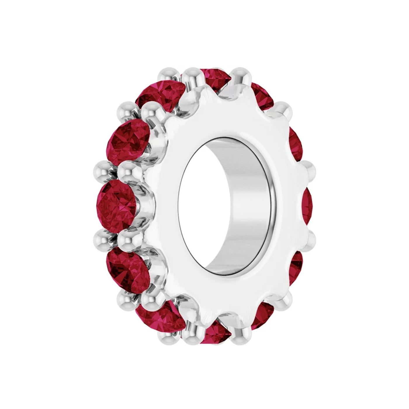 Sterling Silver Birthstone Wheel