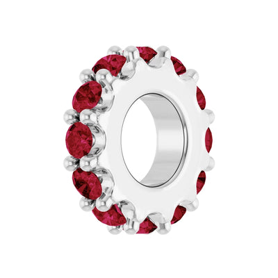 Sterling Silver Birthstone Wheel