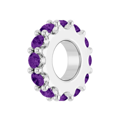 Sterling Silver Birthstone Wheel