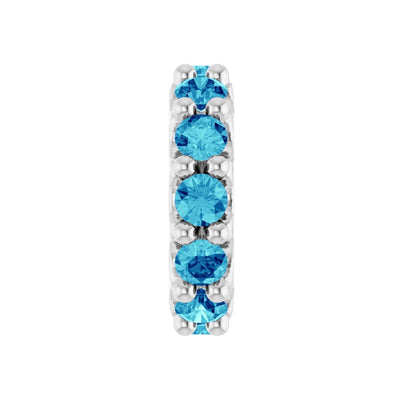 Sterling Silver Birthstone Wheel
