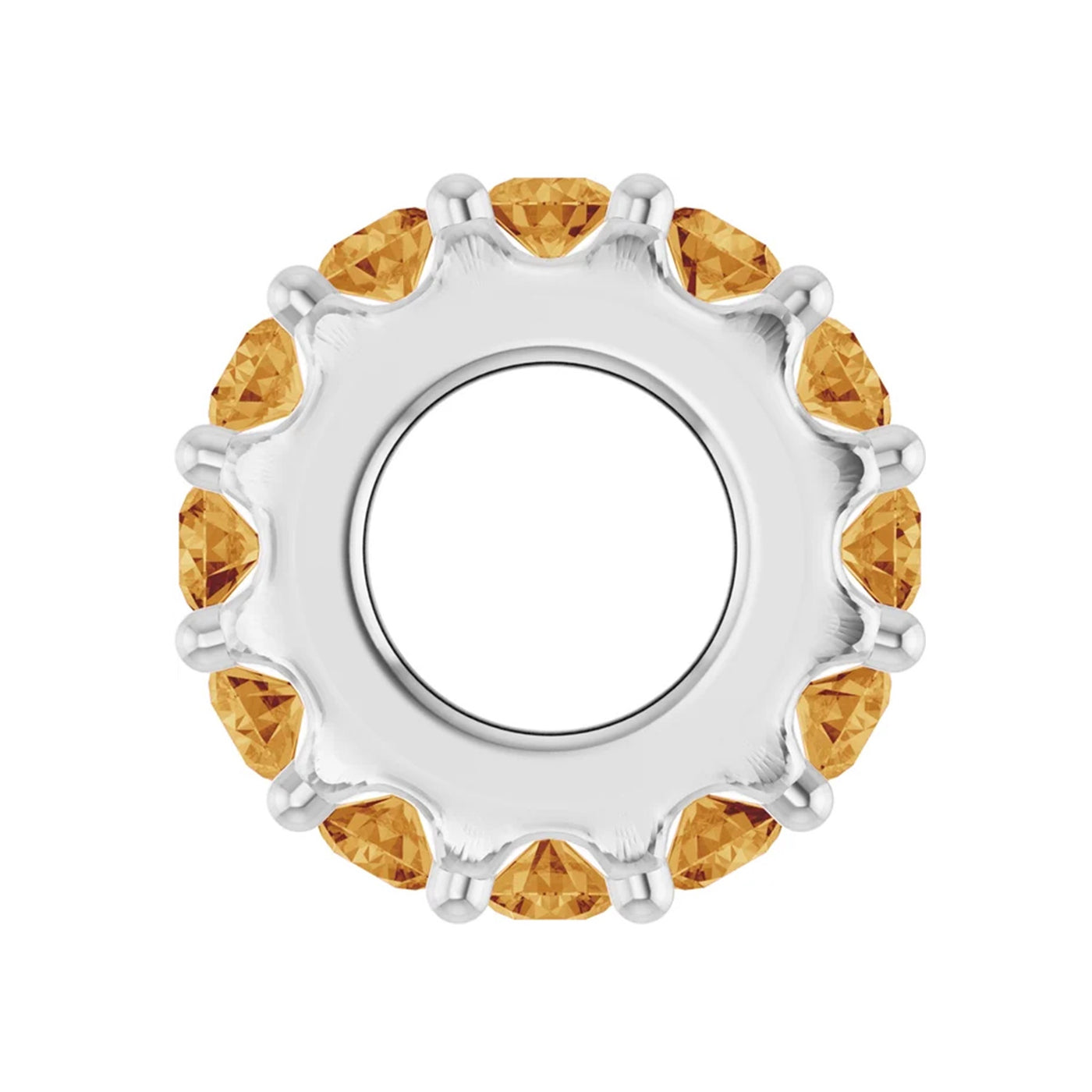 Sterling Silver Birthstone Wheel