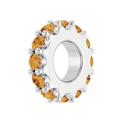Sterling Silver Birthstone Wheel