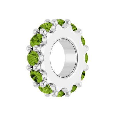Sterling Silver Birthstone Wheel