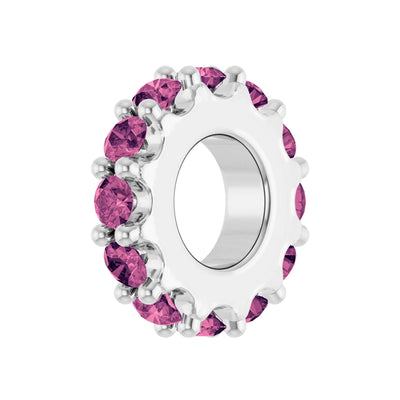 Sterling Silver Birthstone Wheel