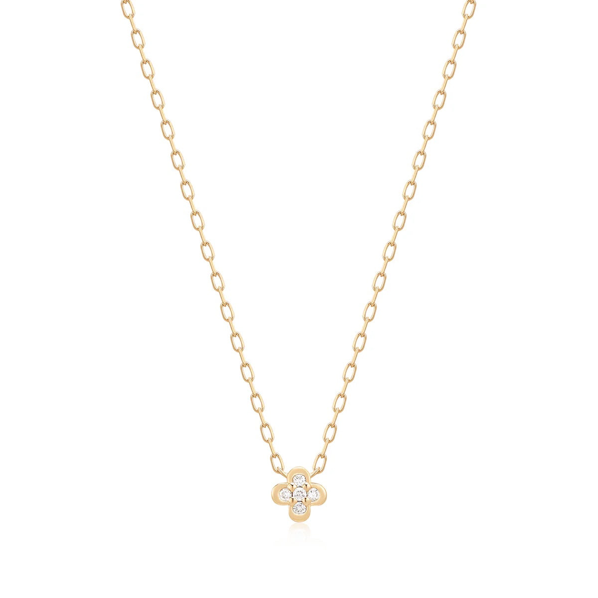 CARYS | Lab Grown Diamond Clover Necklace