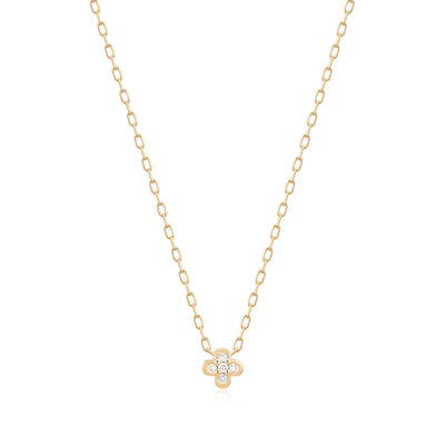 CARYS | Lab Grown Diamond Clover Necklace