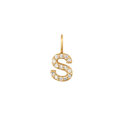 S | Diamond Initial Charm