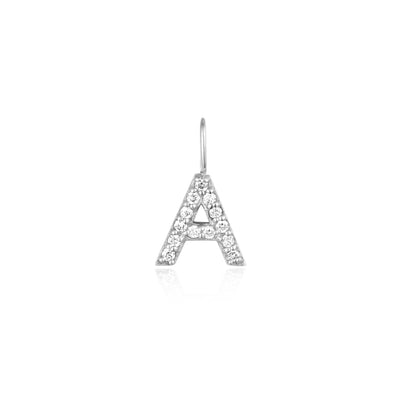 A | Diamond Initial Charm