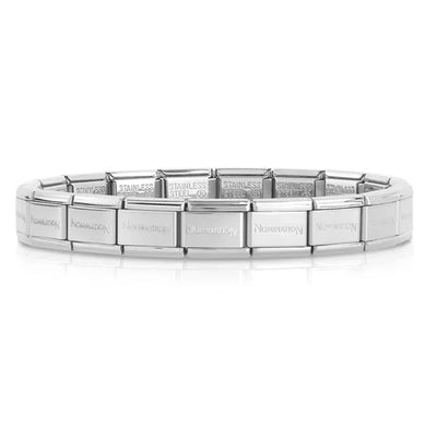 Junior Composable Classic Bracelet Base - Stainless Steel
