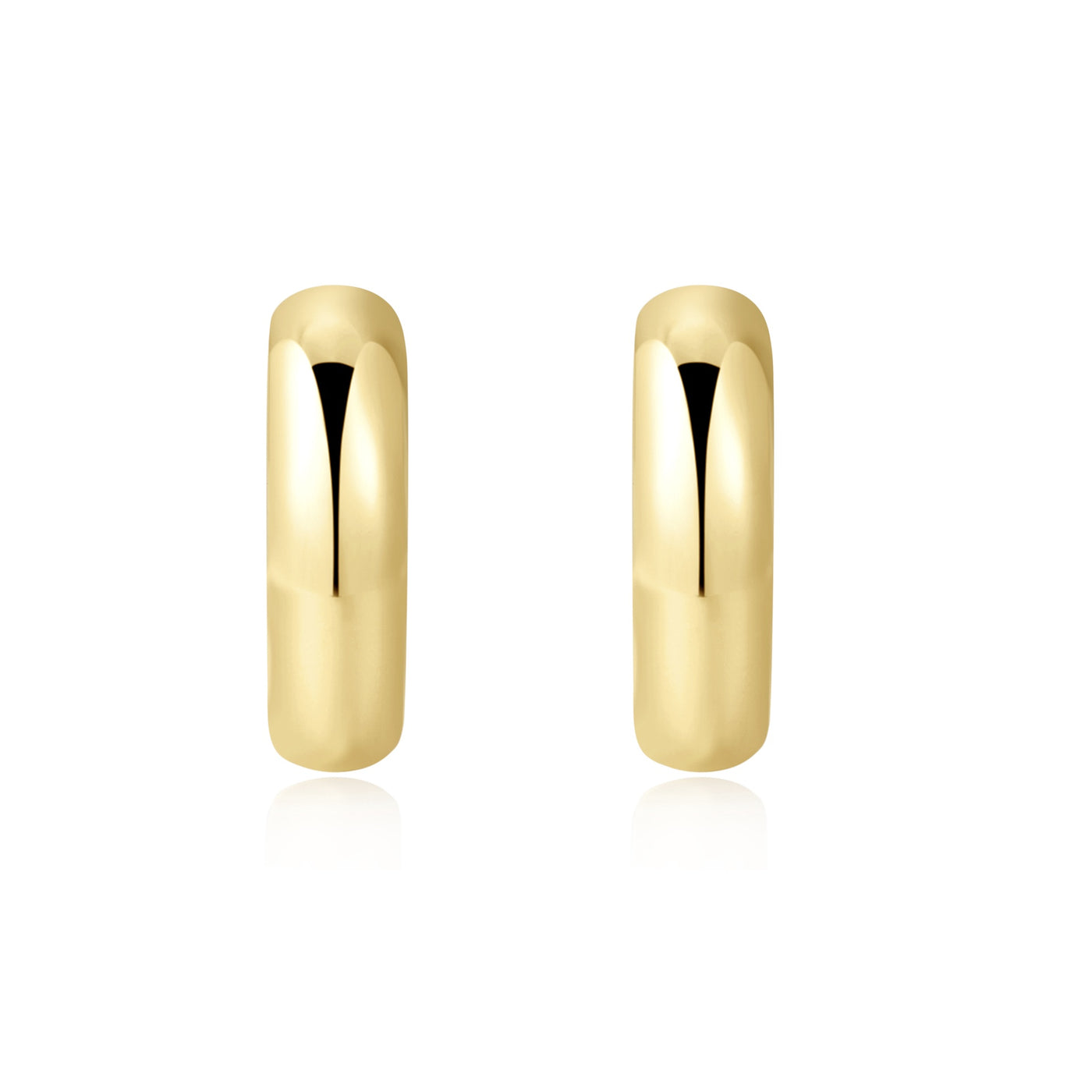 Gold Dome Band Huggies