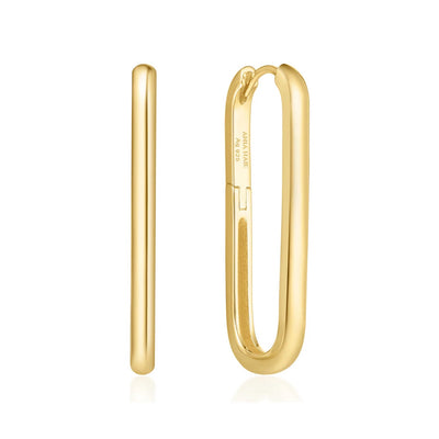 Vogue Maven - Tube Oversized U Hoop Earrings