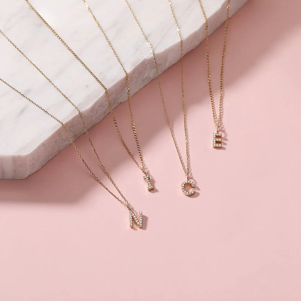 N | Diamond Initial Charm