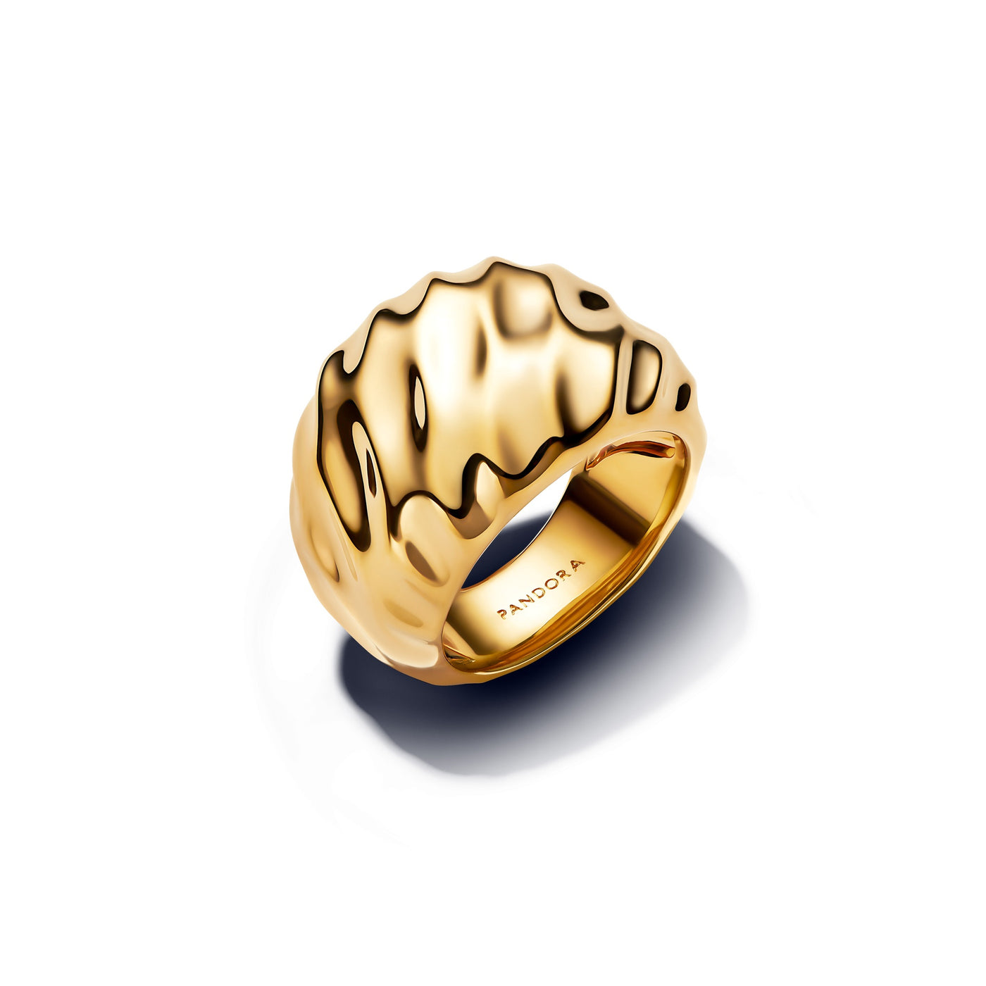 Pandora Rippled Statement Ring