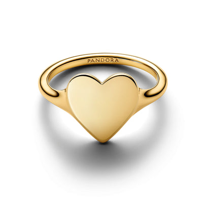 Pandora Engravable Heart Ring
