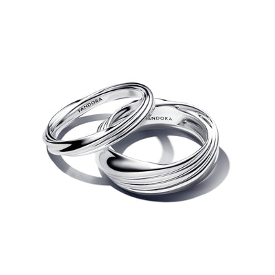Pandora Twisted Double Ring