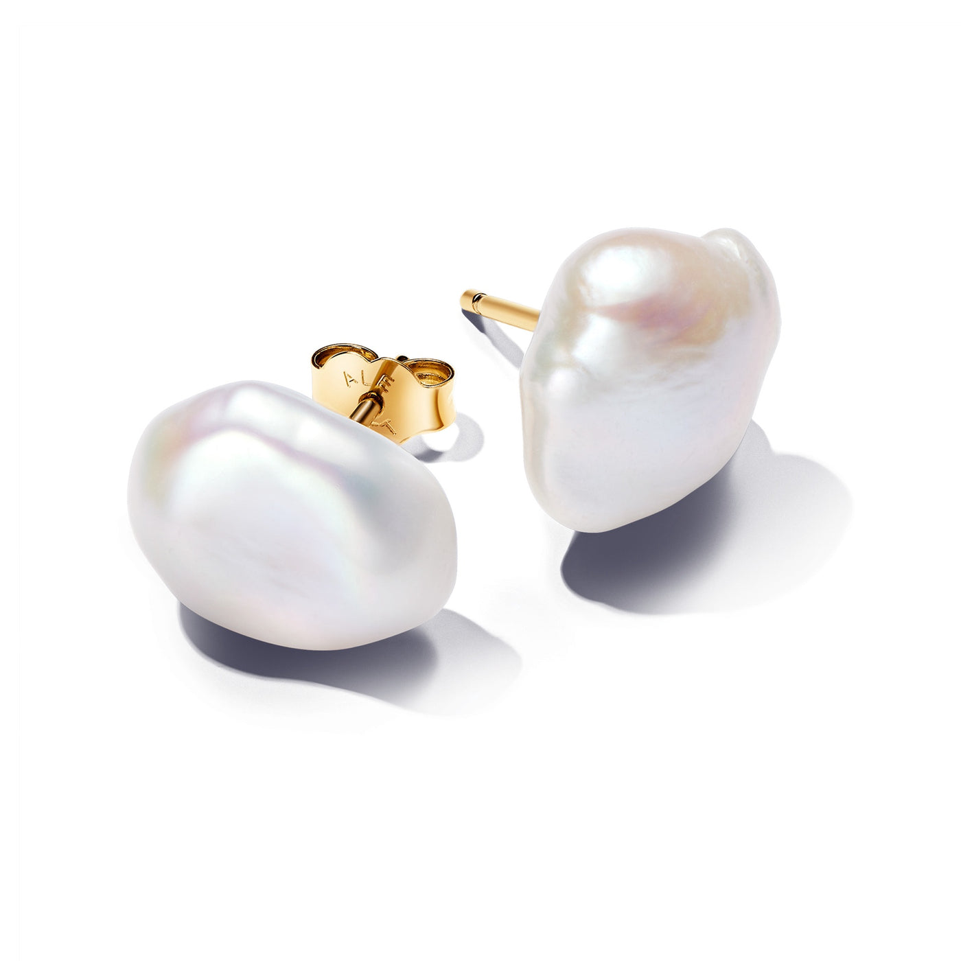 Pandora Baroque Treated Freshwater Cultured Pearl Stud Earrings