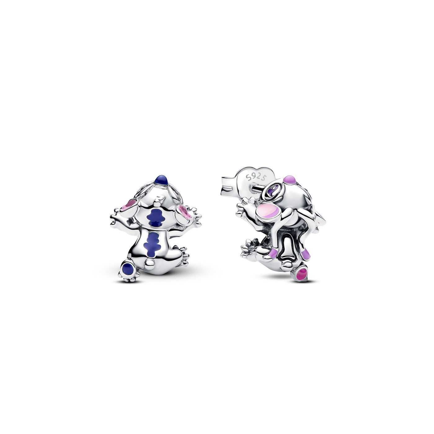 Pandora Disney Stitch & Angel Stud Earrings