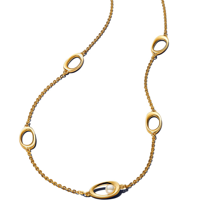 Pandora Organically Shaped Oval & Treated Freshwater Cultured