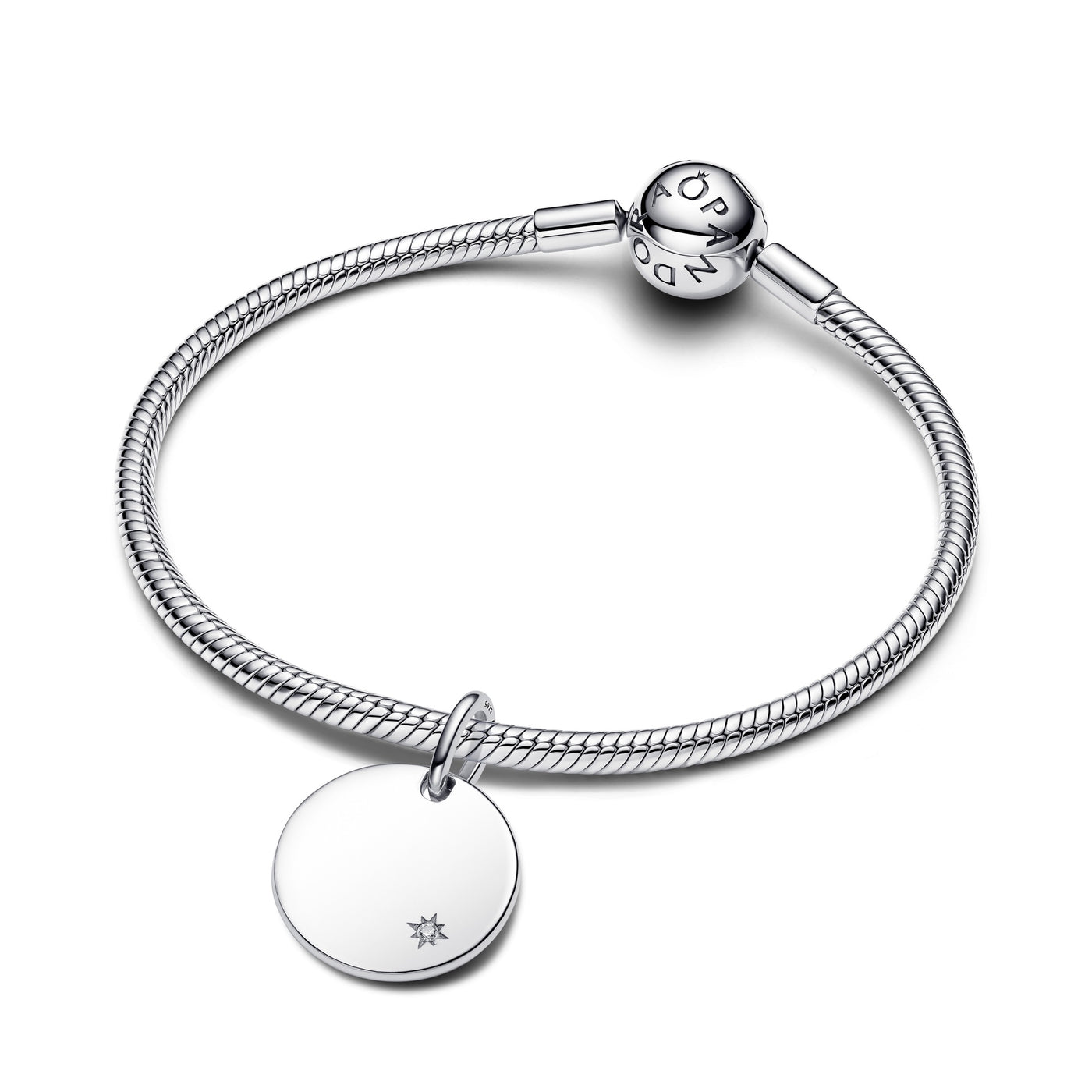 Pandora Engravable Lab-Grown Diamond Tag Pendant