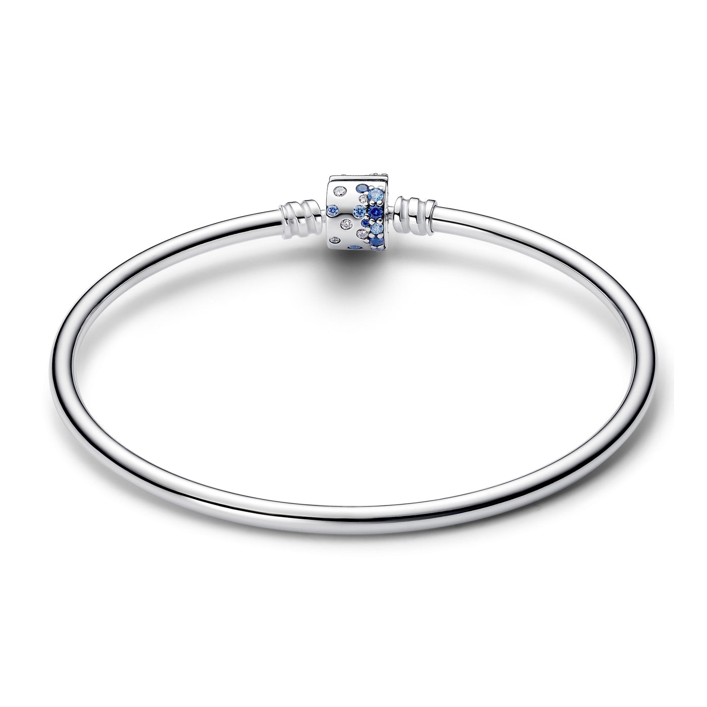Pandora Sparkling Barrel Clasp Bangle