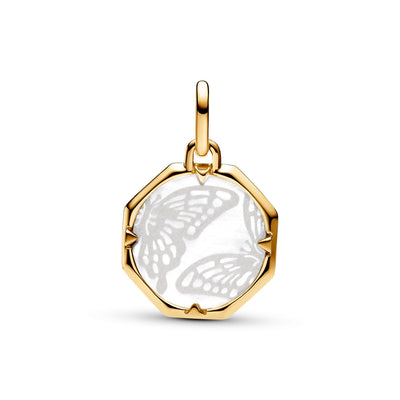 Pandora ME Pearlescent Butterfly Medallion Charm