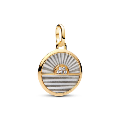 Pandora Sunrise Medallion  Charm