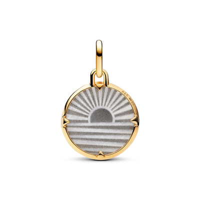 Pandora Sunrise Medallion  Charm