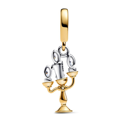 Pandora Disney Beauty and the Beast Lumiere Dangle Charm