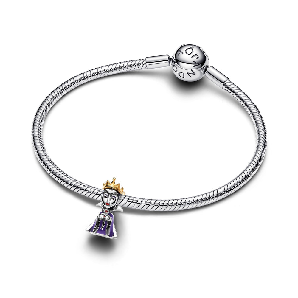 strapless open back dress Pre-Owned Silver Pandora Disney Theme Bracelet & 18 Charms main image 0