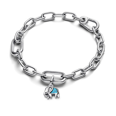Pandora Turquoise-colored Elephant Mini Dangle Charm