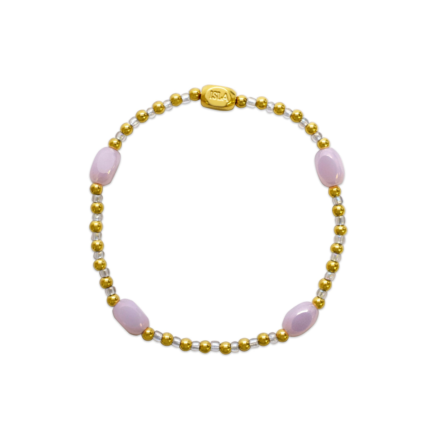 Here, There & Everywhere - Pastel Pink Bracelet