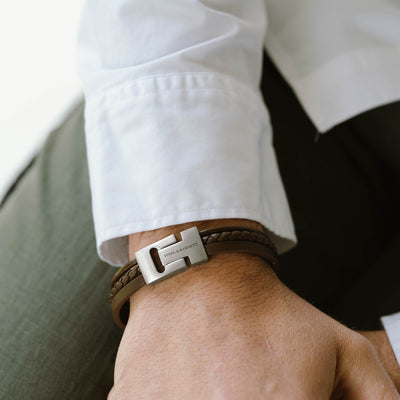 Leather Bracelet Casual Cole