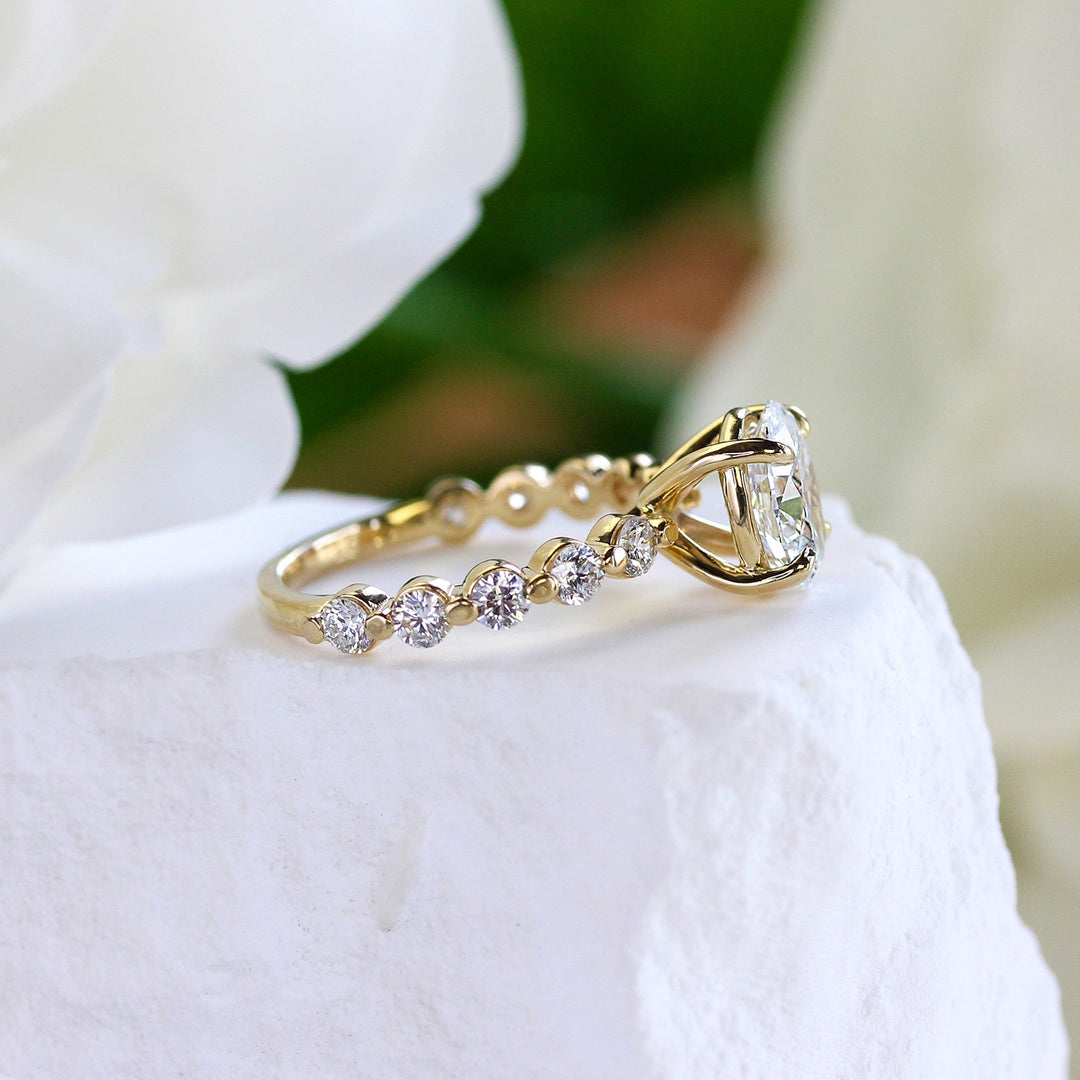 LC - 1.50 CT, 14KY Oval Diamond Ring – Elisa Ilana