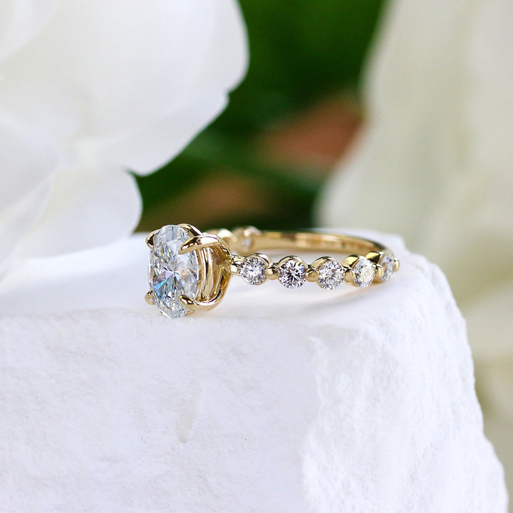 LC - 1.50 CT, 14KY Oval Diamond Ring – Elisa Ilana