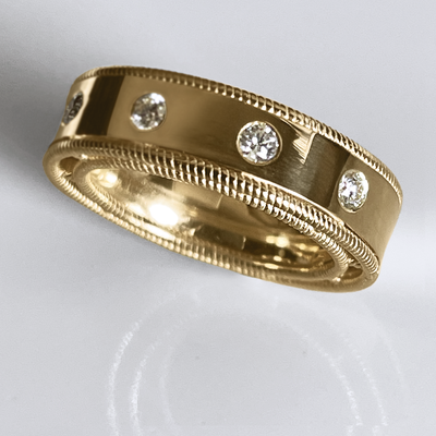 14k YG 0.48 CT Diamond Ring