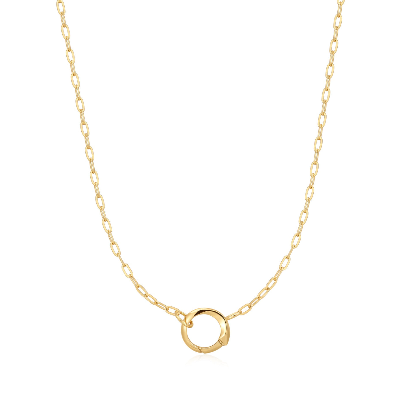 Pop Charms - Gold Mini Link Charm Chain Connector Necklace