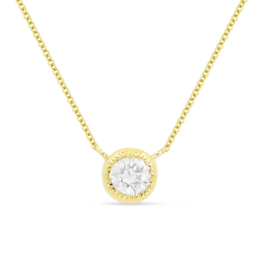 14KY & 0.20CT Diamond Necklace