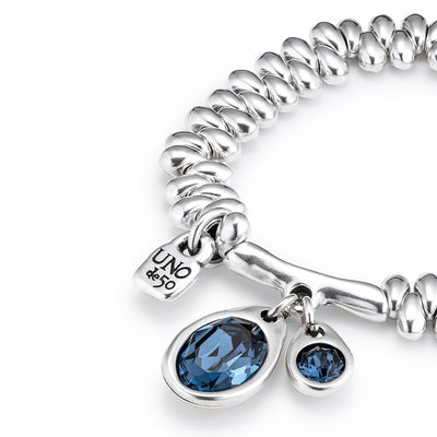 Eclipse Blue Crystal Stretch Bracelet