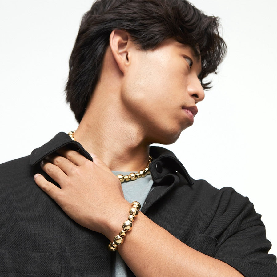 Ser Intrépida (Fearless) Gold Bracelet
