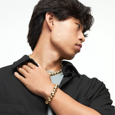 Ser Intrépida (Fearless) Gold Bracelet