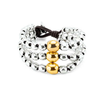 Ser Intrépida (Fearless) 3-Strand Bracelet